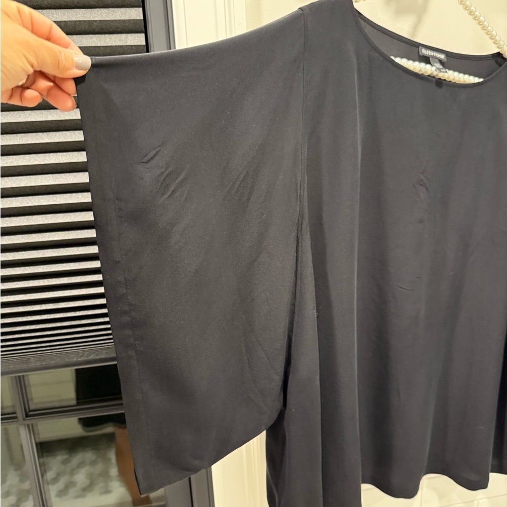 Eileen Fisher Black Blouse